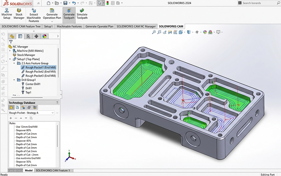 SOLIDWORKS CAM | Cadmes
